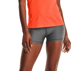 Under Armour Women's HeatGear Armour Mid Rise Shorty -Compressport Verkaufsladen 1360925 019 FSF