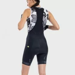 Alé Traguardo Trägershorts Frauen -Compressport Verkaufsladen Al Women s Traguardo Bib Shorts Bib Shorts Black White SS18 L11546718 04 2