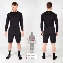 Endura Hummvee II Radshorts -Compressport Verkaufsladen Endura Hummvee II Baggy Shorts Baggy Shorts Black SS22 E8064BK 3