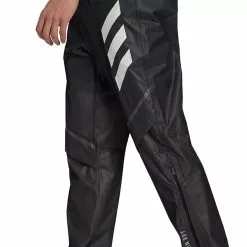 Adidas Terrex Agravic Trail Running Rain Pants -Compressport Verkaufsladen GL1196 APP on model side white