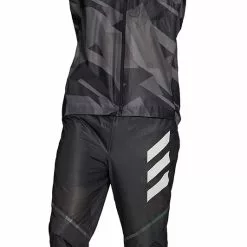 Adidas Terrex Agravic Trail Running Rain Pants -Compressport Verkaufsladen GL1196 APP on model standard outfit white