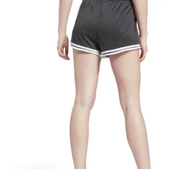 Reebok Women's Workout Ready Knit Short -Compressport Verkaufsladen GV3258 3 APPAREL On Model Back View white