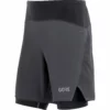 Gore Wear R7 2in1 Shorts -Compressport Verkaufsladen Gore Wear R7 2in1 Shorts Shorts Black SS19 1004639900L