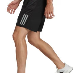 Adidas Own The Run 5" Running Shorts -Compressport Verkaufsladen H58593 APP on model side white