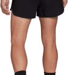 Adidas Own The Run Split Running Shorts 11 Adidas Own The Run Split Running Shorts -Compressport Verkaufsladen H58594 APP on model back white