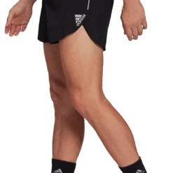 Adidas Own The Run Split Running Shorts 10 Adidas Own The Run Split Running Shorts -Compressport Verkaufsladen H58594 APP on model side white