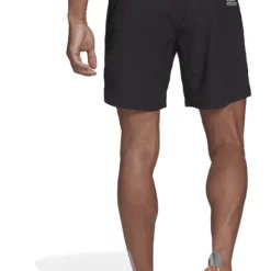 Adidas Run It 5" Running Shorts -Compressport Verkaufsladen H59883 4 APPAREL On Model Back View white