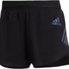 Adidas Women's ADIZERO Split Running Shorts -Compressport Verkaufsladen HC7985 APP photo front white