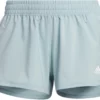 Adidas PACER 3 Stripe Woven Shorts Frauen -Compressport Verkaufsladen HD9587 APP photo front white