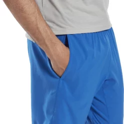 Reebok WOR Woven Short -Compressport Verkaufsladen HK4437 6 APPAREL On20Model Detail20View202 white