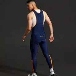 Le Col Sport Bib Tights II -Compressport Verkaufsladen Le Col Sport Bib Tights II Bib Tights Navy Saffron AW22 SPRT64 S N 2