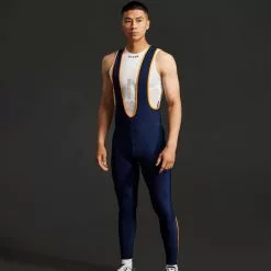 Le Col Sport Bib Tights II -Compressport Verkaufsladen Le Col Sport Bib Tights II Bib Tights Navy Saffron AW22 SPRT64 S N 4