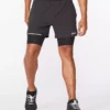 2XU Aero 5" 2 In 1 Shorts -Compressport Verkaufsladen MR6535b BLK SRF 03 2