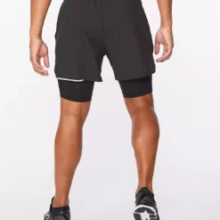 2XU Aero 5" 2 In 1 Shorts 10 2XU Aero 5" 2 In 1 Shorts -Compressport Verkaufsladen MR6535b BLK SRF 13