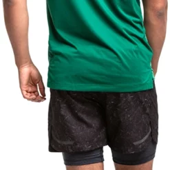 Ronhill Life 5" Twin Running Shorts -Compressport Verkaufsladen RH 005443 Mens Life 5in Twin Short RH 0819 Black Marble Back 6399