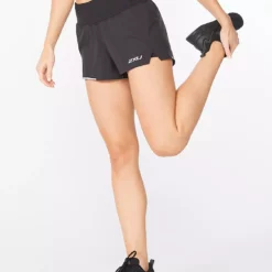 2XU Women's Aero 3" 2 In 1 Compression Shorts 10 2XU Women's Aero 3" 2 In 1 Compression Shorts -Compressport Verkaufsladen WR6533b BLK SRF 11