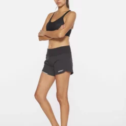 2XU Women's Aero 4 Inch Shorts 13 2XU Women's Aero 4 Inch Shorts -Compressport Verkaufsladen WR6534b BLK SRF 09 scaled