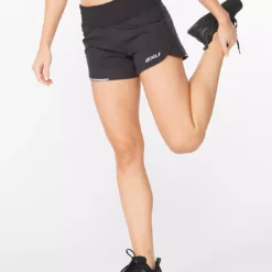 2XU Women's Aero 4 Inch Shorts 10 2XU Women's Aero 4 Inch Shorts -Compressport Verkaufsladen WR6534b BLK SRF 14