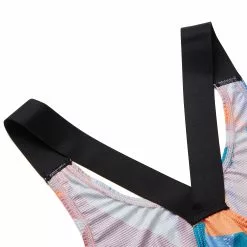 Dhb Moda Womens High Cut Bib Shorts (Tropics) -Compressport Verkaufsladen dhb Moda Womens High Cut Bib Shorts Tropics Bib Shorts Cashmere Rose AW22 JF0131UK 12 2